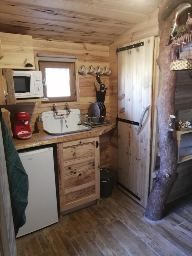 Patrice Et Chrstel Cabane En Bois Chatuzange-le-Goubet Exterior photo